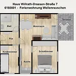Appartamento Haus Willrath-dreesen-strasse 7 Wellenrauschen *